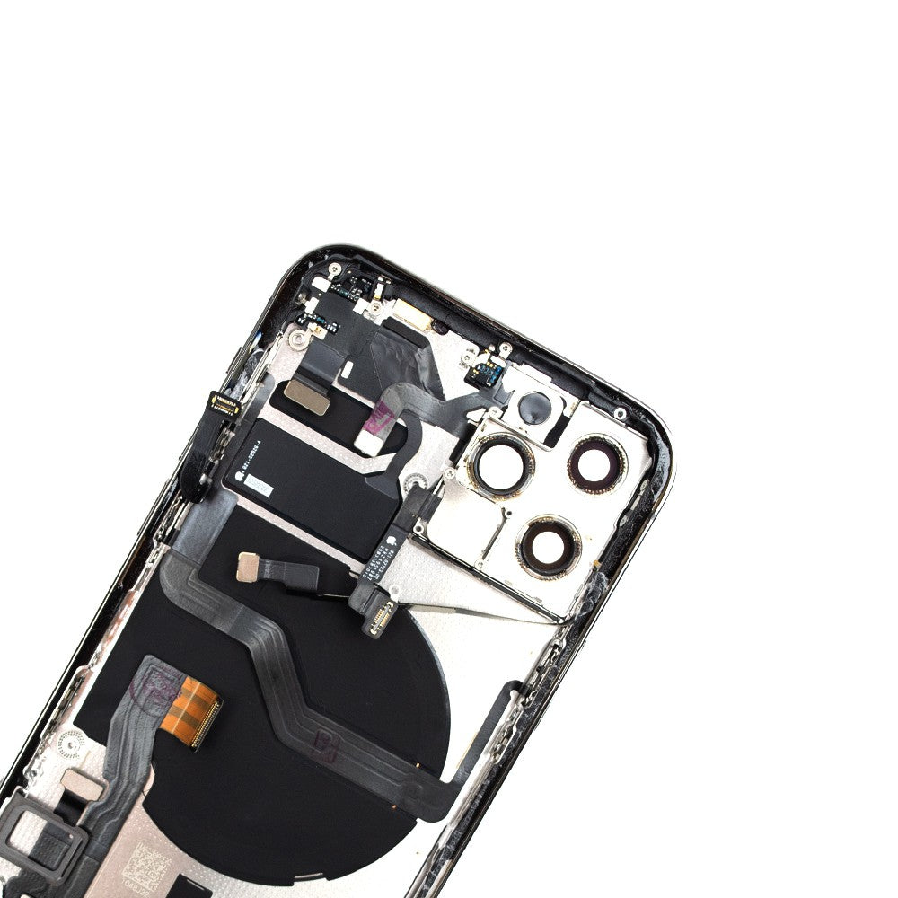 Rear Housing with Full Set Parts for iPhone 12 Pro-Graphite (Purple) Rear Housing with Full Set Parts for iPhone 12 Pro-Graphite (Purple)